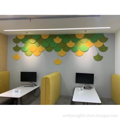 25mm 50mm thick acoustic polyester fiber panel